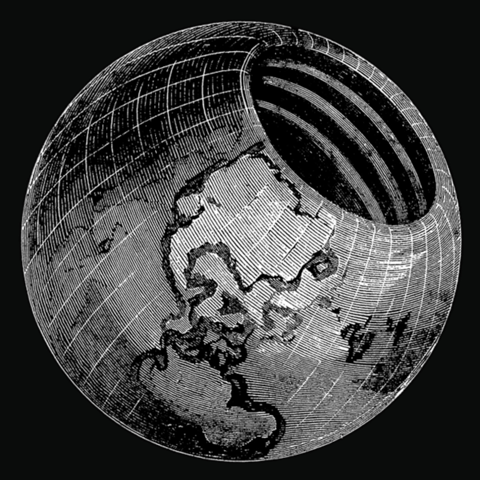 Hollow Earth theory concentric spheres model